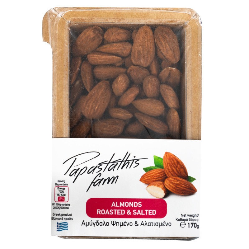 Almonds Roasted & Salted (Ecopack)
