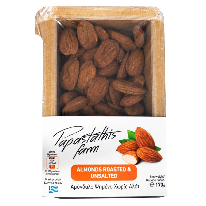 Almonds Roasted Without Salt (Ecopack)